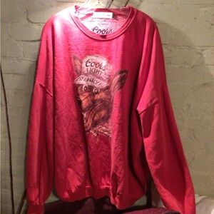 NEW! RARE The Laundry Room Beer Wolf Coors collection pullover